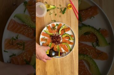 Recipe #healthyfood #recipes #healthyrecipes #appetizer #sashimi #glutenfree #glutenfreerecipes