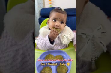 Moong Dal Chilla for Baby | Perfect BLW Recipe for 6 Months+ | Healthy Finger Food #moongdalchilla