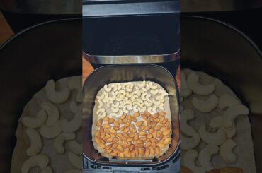 Peri Peri Masala Roasted Nuts in Airfryer #roastednuts #nuts #shorts #reels #recipe #roasted #food