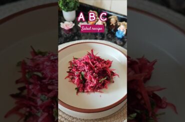 abc salad |viral ABC salad recipe #shorts #food #salad #recipe #weightlossrecipe #healthyrecipes