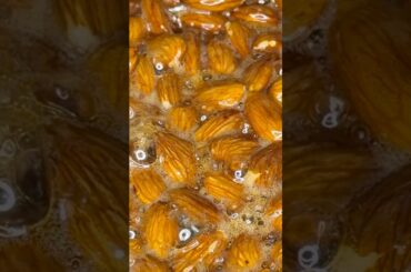 Super Quick & Healthy Snack: Sesame Honey Almonds