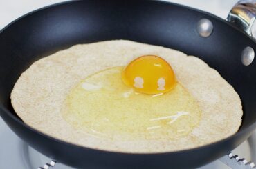 Tortilla With Egg and Cheese | Breakfast Recipe In 5 Minutes