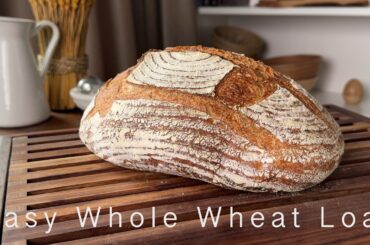 No Knead, No Stress Bread | Healthy Bread