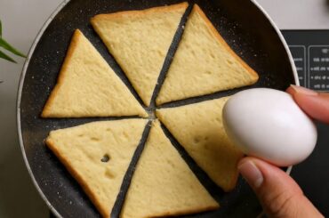 Healthy Egg Bread Pizza | Quick Sandwich-Style Recipe|Easy & Nutritious #cooking #egg #bread #food