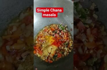 simple Chana masala healthy recipes#radhe radhe friends#@like and subscribe