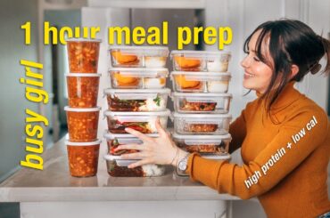 My 1 hour productive week prep (to get healthy or lose weight)