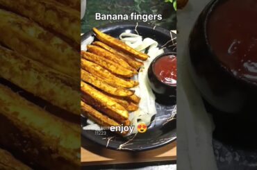banana fingers recipe#viral  #trending