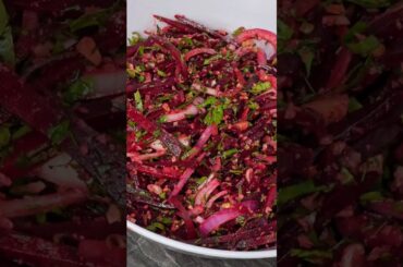 Georgian Beet Salad | Easy Healthy Recipe #Shorts #salad