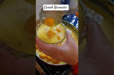 healthy carrots Rasmalai |healthy sweet recipe #shorts #trending #sweet #rasmalai