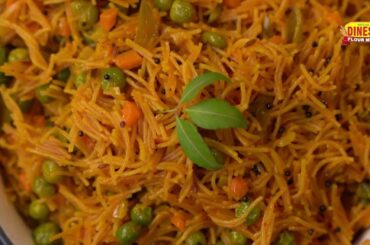 Vegetable Vermicelli Upma | Quick & Healthy Breakfast Recipe  02/365 days challenge chefsiddhant