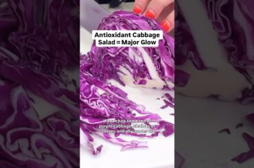 Antioxidant Cabbage Salad (Cabbage Salad Recipe) #shorts #antioxidants