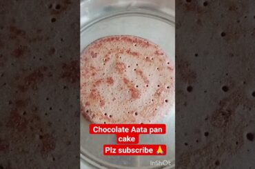 chocolate Atta pan cake/ kids favourite #recipe #healthy #healthyfood #chocolatecake #aata