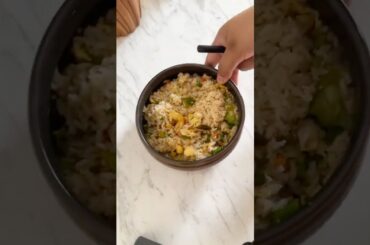 Healthy Veg Fried Rice Recipe | Oil Free & Weight Loss Friendly #HealthyFood #FriedRice