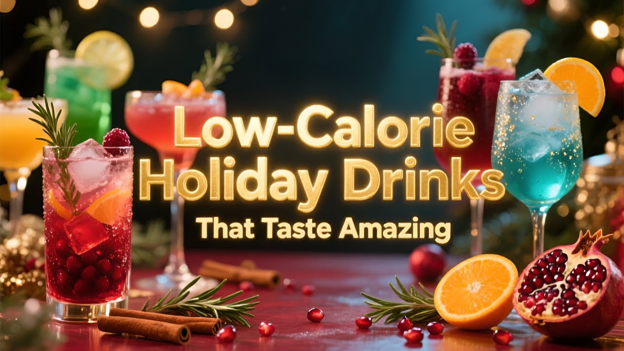 Low Calorie Holiday Drinks That Taste Amazing Low Calorie Holiday Drinks That Taste Amazing