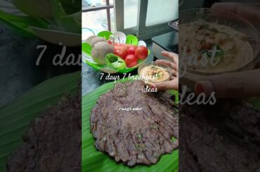 7 days 7 healthy breakfast ideas #breakfastrecipes#samayal #food#viral#recipe#7days#breakfastideas