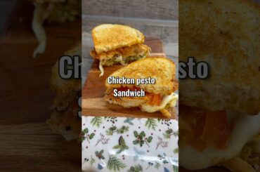 The only way to make chicken pesto sandwich