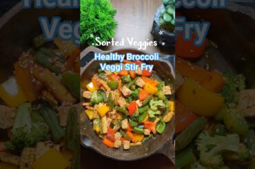 Healthy Broccoli Recipe for Weight Loss | Low Carb Veggie Stir Fry!