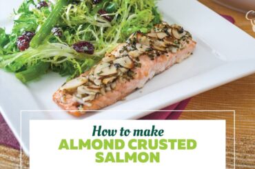 30-Minute Almond Crusted Salmon | Easy Oven-Baked Heart-Healthy Dinner #salmonrecipe #healthyrecipe