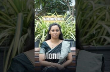 6 days 6 healthy snacks #trending #food #new #healthyfood #drnarmadhatips #healthylifestyle