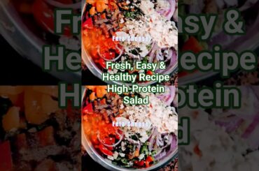 HowToMakeHealthiest ChickpeaSalad #viral #shortvideo #shorts #short #shortsfeed #reels #video #food