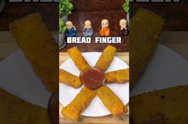 Crispy Bread Finger Recipe #ytshorts #shorts #shortvideo #shortsfeed #recipe #viral #bread #snacks