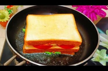 Healthy Egg Sandwich Breakfast! It's So Delicious! Easy Recipes To Make At Home! Breakfast Recipes