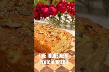 Healthy Cottage Cheese Bread (Only 5 Ingredients!)