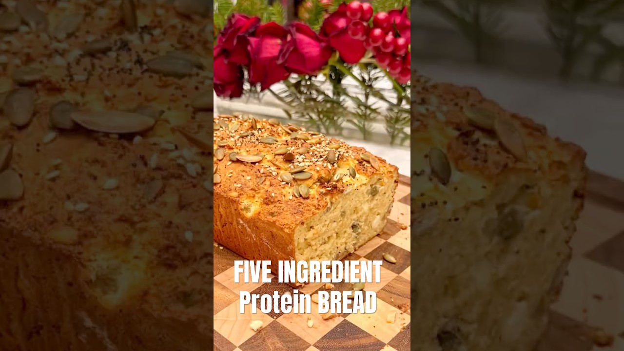 Healthy Cottage Cheese Bread (Only 5 Ingredients!) Healthy Cottage Cheese Bread (Only 5 Ingredients!)