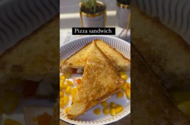 Healthy Bread Pizza Sandwich on Tawa | No Oven | Oil-Free Quick Snack #anuradhabhaiya #qucikrecipe