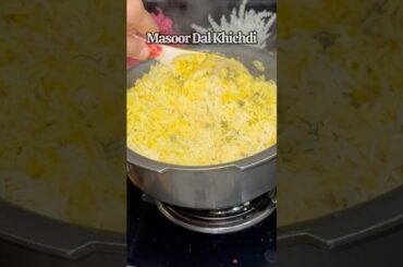 Masoor Dal Khichdi Recipe | Healthy Comfort Food #shorts #khichdi #dalrecipe #healthyfood #food