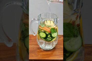 Detox Water for Glowing Skin & Weight Loss
