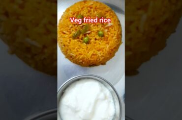 Healthy Veg fried rice recipe at home #vegfriedricerecipe #shorts #healthy #ytshorts