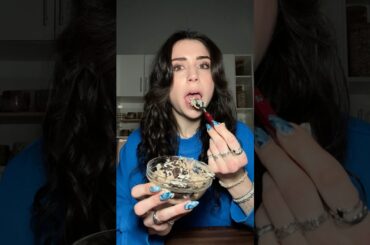 Cookies and cream protein cookie dough!! #healthyfood #healthyfood #healthyrecipes