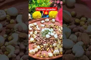 Homemade Protein Powder Recipe | Natural, Healthy & Budget-Friendly!#shorts