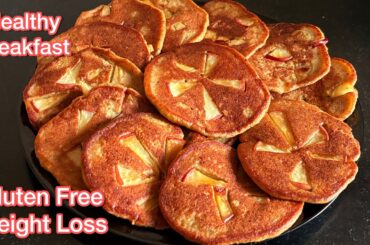 Protein & Fiber Rich No Flour No Sugar Only Oats & Apples Healthy Breakfast Ideas / Breakfast recipe