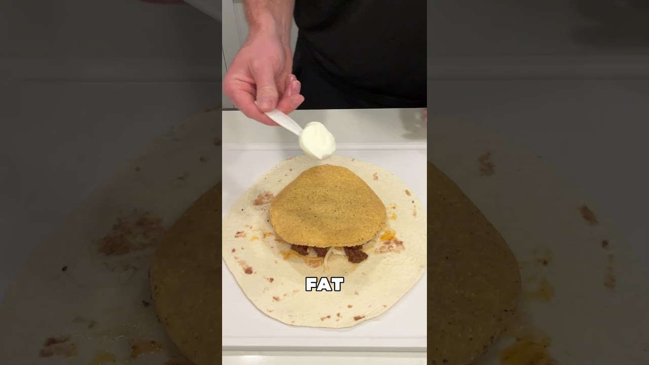 High Protein Crunch Wrap (Only 390 Calories) High Protein Crunch Wrap (Only 390 Calories)