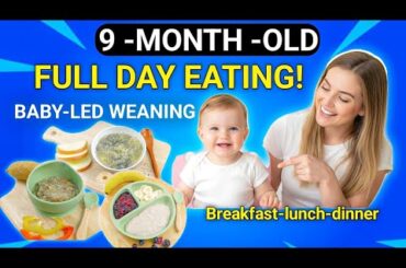 Healthy 9-Month Baby Meal Plan Day 7 Nutritious Breakfast, Lunch, Dinner  @LittleBitesKitchen-r8m