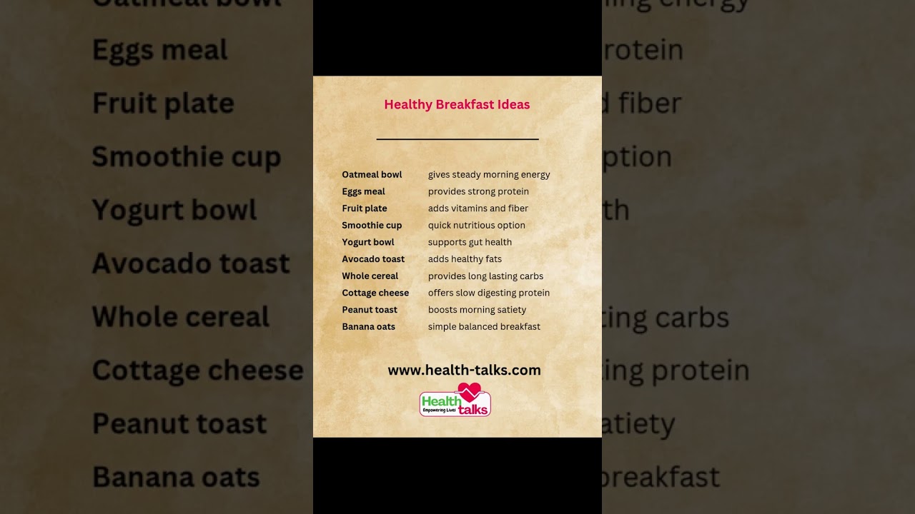 Healthy Breakfast Ideas (that ACTUALLY TASTE GOOD) Healthy Breakfast Ideas (that ACTUALLY TASTE GOOD)