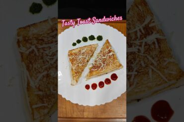 Toast Sandwich Recipe | Cheese Sandwich | Healthy Sandwich | Breakfast #recipe #sandwich #breakfast