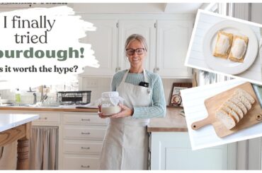 My First Sourdough Experience ~ Beginner Sourdough Journey~Simple Sourdough Recipes~Sourdough Ideas