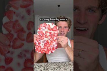 Easy healthy bark #yogurt #recipe #cooking #healthy