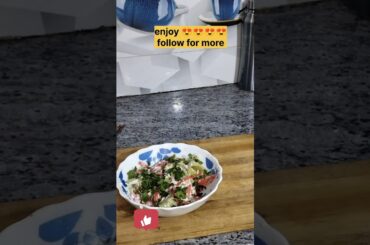 5 min. salad recipe l healthy l protein rich breakfast l no cooking recipe l