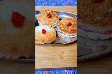 2 Minute Simple Snack Recipe for Kids #yt #food #bread #jam #recipe #simplesnack #kids