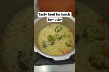 8 Month Baby Lunch & Dinner Ideas | Easy Healthy Recipes for Weight Gain #shortsviral