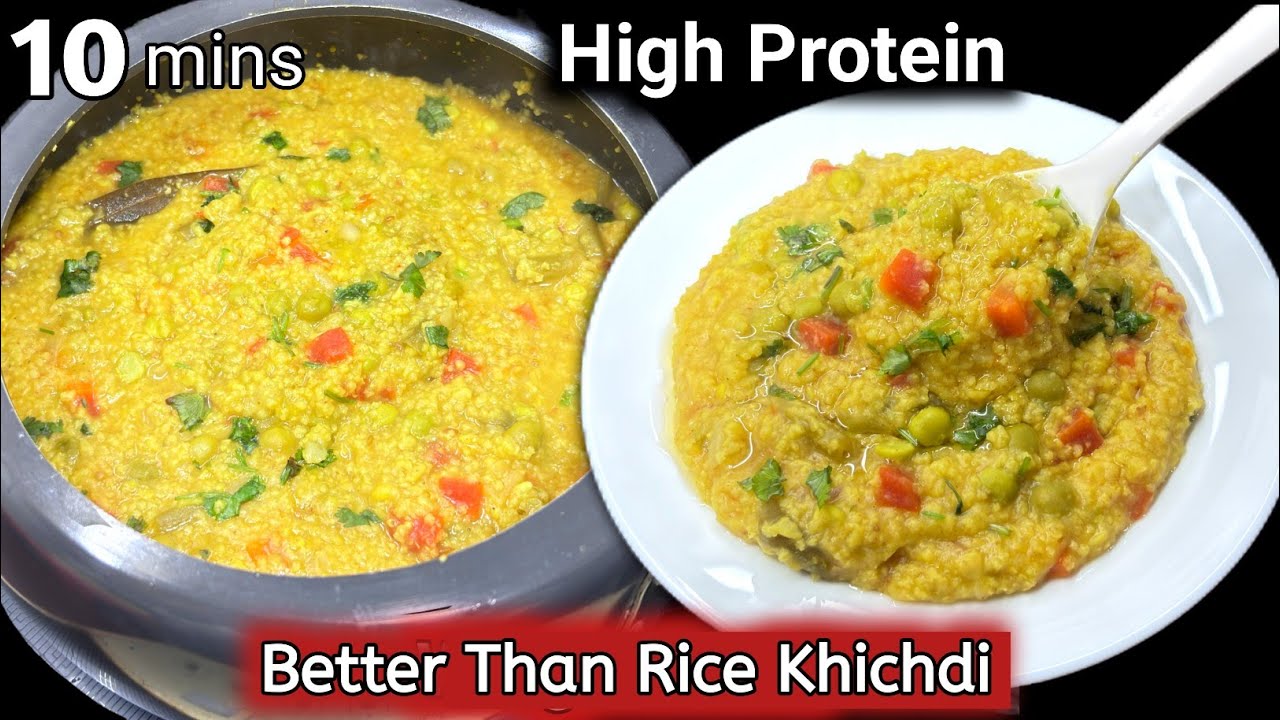 Quick High Protein Lunch Recipes | Lunch Box Ideas | Millet Khichdi | Weight Loss Recipes | Tiffin Quick High Protein Lunch Recipes | Lunch Box Ideas | Millet Khichdi | Weight Loss Recipes | Tiffin
