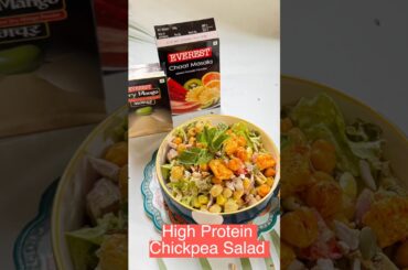 High Protein Chickpea Salad | Weightloss Salad Recipe | Healthy Breakfast Recipe