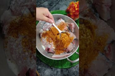 Simple Whole Fish Boiled Recipe with Onion & Garlic | Healthy Fish Dish #food #recipe