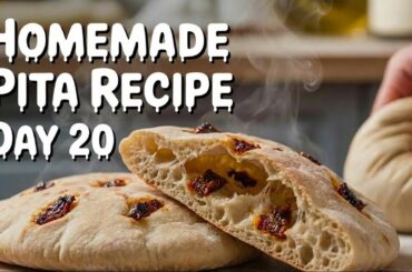 Whole Wheat Pita Bread Recipe with THIS Mediterranean Healthy Ingredient