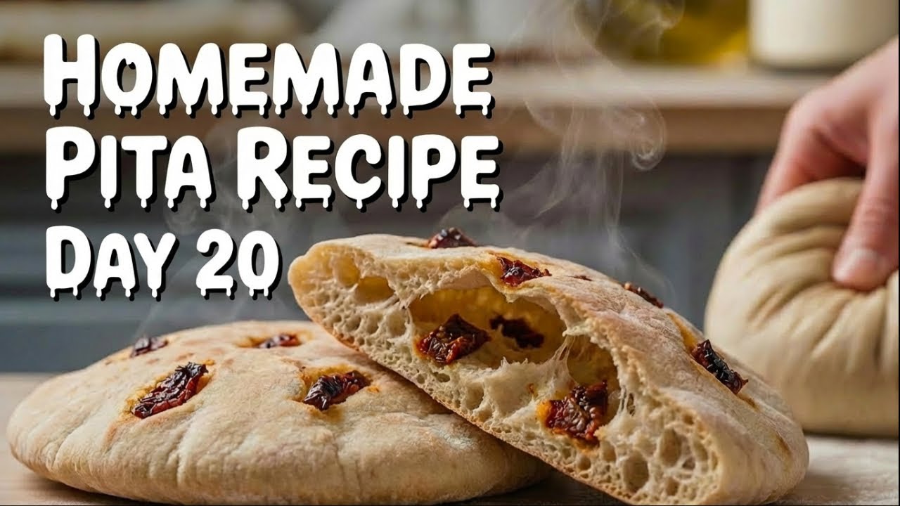 Whole Wheat Pita Bread Recipe with THIS Mediterranean Healthy Ingredient Whole Wheat Pita Bread Recipe with THIS Mediterranean Healthy Ingredient