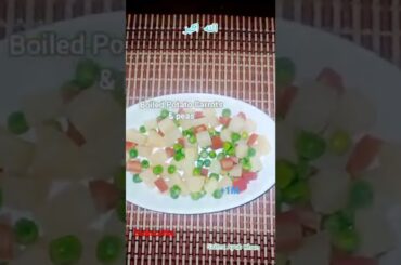 Quick and Easy Russian Salad Recipe _Tasty & Healthy Salad#shorts#youtubeshorts